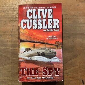 Clive Cussler The Spy first Paperback edition softcover book